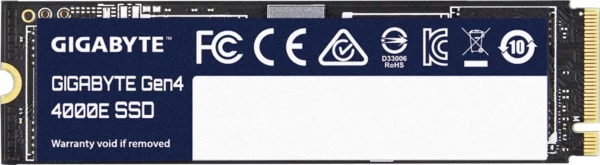 Накопитель SSD Gigabyte PCIe 4.0 x4 500GB G440E500G 4000E M.2 2280