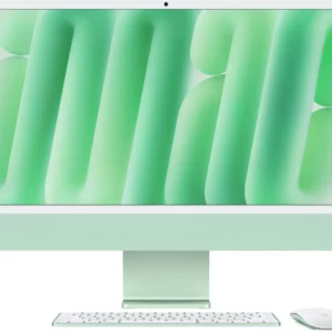 Моноблок Apple iMac A3247 24" 4.5K M4 8 core (4) 16Gb SSD256Gb 8 core GPU macOS WiFi BT 143W клавиатура мышь Cam зеленый 4480x2520