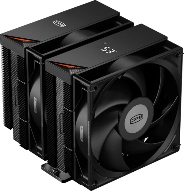 Устройство охлаждения(кулер) PcCooler RT620 Digital BK Soc-AM5/AM4/1151/1200/2066/1700 черный 4-pin 28-32dB Al+Cu LCD 265W Ret (RT620-BKNWYL-GL)