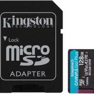 Флеш карта microSDXC 128GB Kingston SDCG4/128GB Canvas Go! Plus V30 A2 w/o adapter