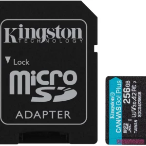 Флеш карта microSDXC 256GB Kingston SDCG4/256GB Canvas Go! Plus A2 + adapter