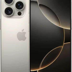 Смартфон Apple A3292 iPhone 16 Pro 256Gb титан моноблок 3G 4G 1Sim 6.3" 1206x2622 iOS 18 48Mpix 802.11 a/b/g/n/ac/ax/be NFC GPS Protect