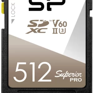 Флеш карта SDXC 512GB Silicon Power SP512GBSDXJV6V10 Superior Pro V60 w/o adapter