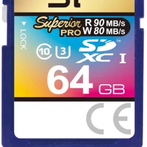 Флеш карта SDXC 64GB Silicon Power SP064GBSDXCU3V10 Superior Pro w/o adapter