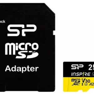 Флеш карта microSDXC 256GB Silicon Power SP256GBSTXLA2V1NSP Inspire V30 A2 w/o adapter