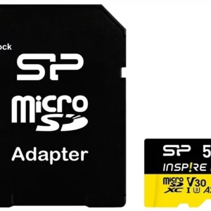 Флеш карта microSDXC 512GB Silicon Power SP512GBSTXLA2V1NSP Inspire V10 A2 w/o adapter