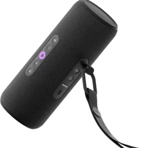 Умная колонка Yandex Стрит Алиса черный 30W 2.0 BT/Wi-Fi 10м 3300mAh (YNDX-00030BLK)