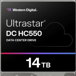 Жесткий диск WD SATA-III 16TB 0F38468 WUH721816ALE6L4 Server Ultrastar DC HC550 512E (7200rpm) 512Mb 3.5"