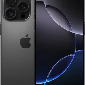 Смартфон Apple A3294 iPhone 16 Pro 256Gb черный титан моноблок 3G 4G 2Sim 6.3" 1206x2622 iOS 18 48Mpix 802.11 a/b/g/n/ac/ax/be NFC GPS Protect
