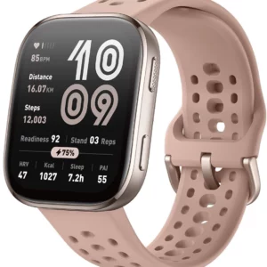 Смарт-часы Amazfit Bip 6 A2435 1.97" AMOLED корп.розовое золото рем.розовый (6972596108771)