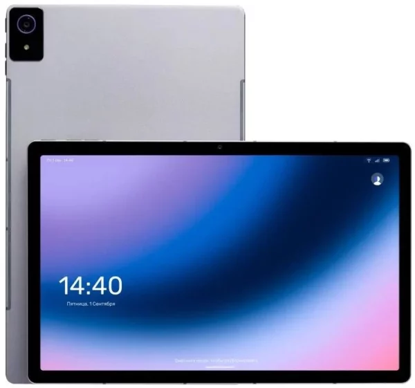 Планшет Kvadra TS11.02-2111-21 (2.4) 8C RAM6Gb ROM128Gb 10.95" IPS 2000x1200 4G KvadraOS серебристый 13Mpix 5Mpix BT WiFi microSD 256Gb 9000mAh 8hr