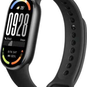Фитнес-трекер Xiaomi Smart Band 10 TFT корп.:черный рем.:черный (BHR07PYGL)