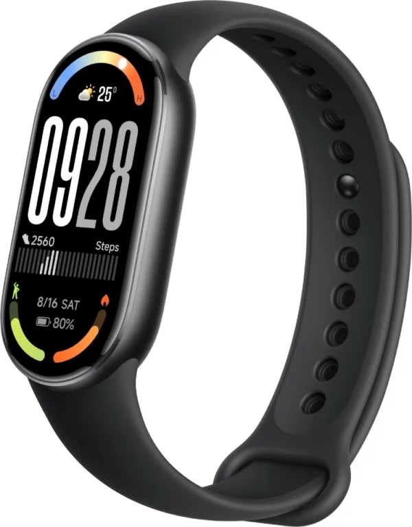 Фитнес-трекер Xiaomi Smart Band 10 TFT корп.:черный рем.:черный (BHR07PYGL)