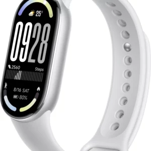 Фитнес-трекер Xiaomi Smart Band 10 TFT корп.:серебристый рем.:белый (BHR07PSGL)