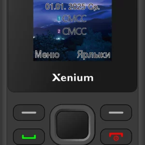 Мобильный телефон Xenium X175 черный моноблок 2Sim 1.8" 128x160 Nucleus GSM900/1800 MP3 FM