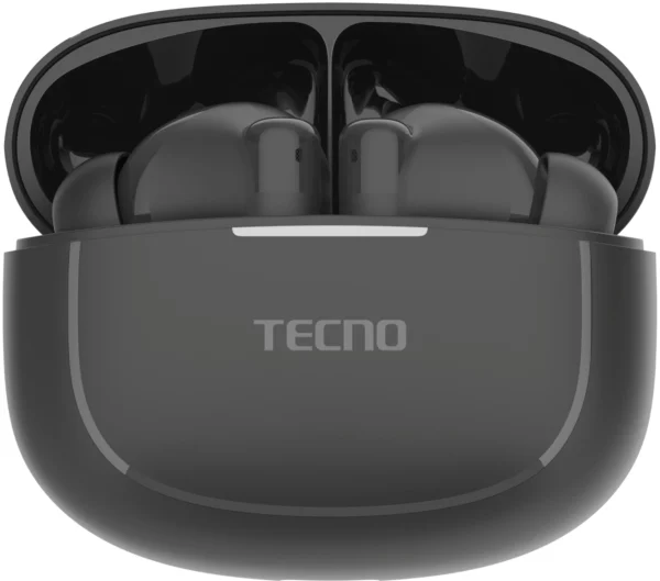 Наушники вкладыши Tecno BD04 черный беспроводные bluetooth (BD04 AIR BLACK)