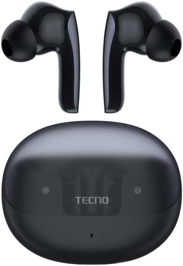 Наушники вкладыши Tecno SC02 черный беспроводные bluetooth (SC02 BLACK)