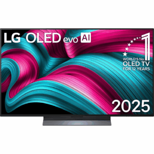 Телевизор 48`` LG / LG OLED48C5RLA.ARUG / Телевизор 48`` LG/ 48`` OLED, Ultra HD, Smart TV, WebOS, Bluetooth, MR NFC, 120Hz Native (VRR 144Hz), 2.2ch 40Вт Dolby Atmos, 2хHDMI, 3хUSB, 1 Pole, Charcoal Black, 2025