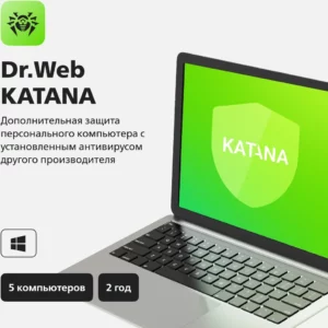 Ключ активации DR.Web Ключ активации KATANA 5 ПК на 2 года (LHW-KK-24M-5-A3)