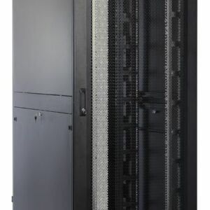Шкаф серверный ЦМО ШТК-СП-48.8.10-44АА-9005 48U 800x1000мм пер.дв.перфор. 4 бок.пан. 1350кг черный