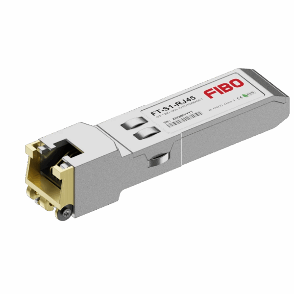 Трансивер / Fibo FT-S1-RJ45 / Трансивер/ FIBO FT-S1-RJ45 SFP модуль RJ-45, 1.25G, 100 м, cat 5E