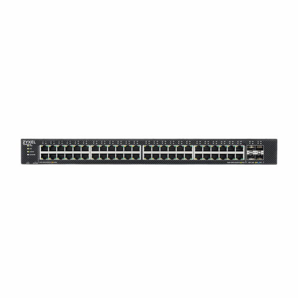 Коммутатор / ZYXEL XGS1935-52 / Коммутатор/ XGS1935-52, 52 Port Smart Managed Switch, 48x Gigabit Copper and 4x 10G SFP+, hybrid mode, standalone or NebulaFlex Cloud