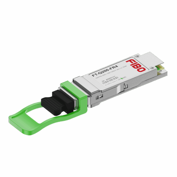 Трансивер / Fibo FT-Q200-FR4 / Трансивер/ FIBO FT-Q200-FR4 модуль QSFP56, 200G, до 2км, TX 1271/1291/1311/1331нм, 2xLC, DDM