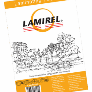 Пленка А6, 125мкм, 100 шт. / Lamirel LA-78662 / Пленка для ламинирования Lamirel А6, 125мкм, 100 шт.