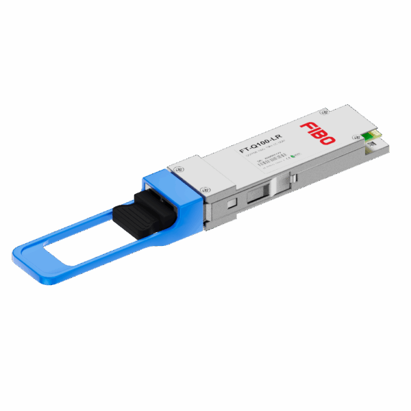 Трансивер / Fibo FT-Q100-LR / Трансивер/ FIBO FT-Q100-LR, модуль QSFP28 100GBASE-LR1, single lambda LC, дальность до 10 км