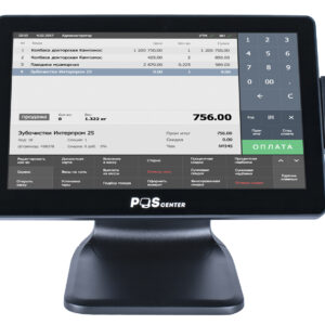 Сенсорный моноблок POSCenter POS90NS (15.6", PCAP, J3455, RAM 8Gb, SSD 128Gb, без MSR) без ОС