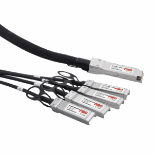 Кабель / ООО "ФИБО-ТЕЛЕКОМ" FT-Q40-4S10-DAC1m / Кабель/ FIBO FT-Q40-4S10-DAC1m QSFP+ to 4SFP+ DAC модуль, медный кабель Belden, 1 метр