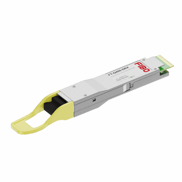Трансивер / Fibo FT-Q400-DR4 / Трансивер/ FIBO FT-Q400-DR4 модуль QSFP-DD, 400G, до 500м, TX 1310нм, MTP/MPO-12, DDM