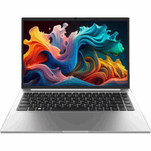 Ноутбук / Maibenben S14B-R560UMBQSLSRE0 / Maibenben Smart S14B 14.5"(3072x1920 (матовый) IPS)/AMD Ryzen 5 6600H(3.3Ghz)/8192Mb/512PCISSDGb/IntAMD Radeon 660M/Cam/BT/WiFi/60WHr/war 1y/1.6kg/Silver/Linux + Screen 120Hz, 400nits, 1610