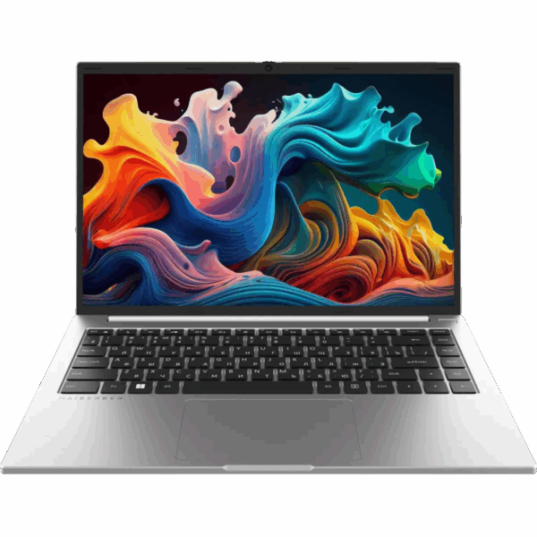 Ноутбук / Maibenben S14B-R560UMBQSLSRE0 / Maibenben Smart S14B 14.5"(3072x1920 (матовый) IPS)/AMD Ryzen 5 6600H(3.3Ghz)/8192Mb/512PCISSDGb/IntAMD Radeon 660M/Cam/BT/WiFi/60WHr/war 1y/1.6kg/Silver/Linux + Screen 120Hz, 400nits, 1610