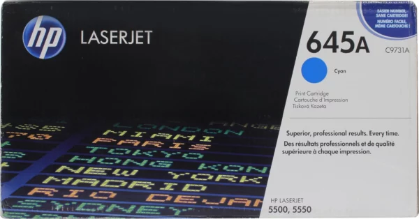 Тонер Картридж HP C9731AC голубой 5500, 5550, 5550dn, 5550dtn, 5550hdn, 5550n в те (плохая упаковка)
