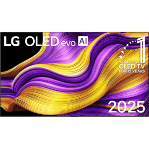 Телевизор 77`` LG / LG OLED77G5RLA.ARUG / Телевизор 77`` LG/ 77`` OLED, Gallery, Ultra HD, Smart TV, WebOS, Bluetooth, MR NFC, 120Hz Native (VRR 165Hz), 4.2ch (60W) Dolby Atmos, 2хHDMI, 3хUSB, One Wall Mount, Rocky Black, 2025