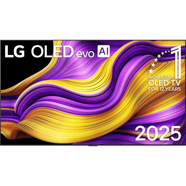 Телевизор 77`` LG / LG OLED77G5RLA.ARUG / Телевизор 77`` LG/ 77`` OLED, Gallery, Ultra HD, Smart TV, WebOS, Bluetooth, MR NFC, 120Hz Native (VRR 165Hz), 4.2ch (60W) Dolby Atmos, 2хHDMI, 3хUSB, One Wall Mount, Rocky Black, 2025