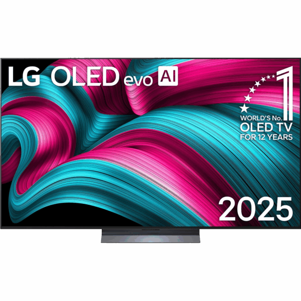 Телевизор 65`` LG / LG OLED65C5RLA.ARUG / Телевизор 65`` LG/ 65`` OLED, Ultra HD, Smart TV, WebOS, Bluetooth, MR NFC, 120Hz Native (VRR 144Hz), 2.2ch 40Вт Dolby Atmos, 2хHDMI, 3хUSB, 1 Pole, Charcoal Black, 2025
