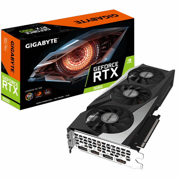 Видеокарта / GIGABYTE GV-N3060GAMINGOC-12GD / GV-N3060GAMINGOC-12GD