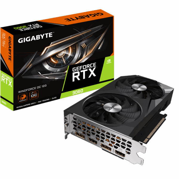 Видеокарта / GIGABYTE GV-N3060WF2OC-12GD / GV-N3060WF2OC-12GD