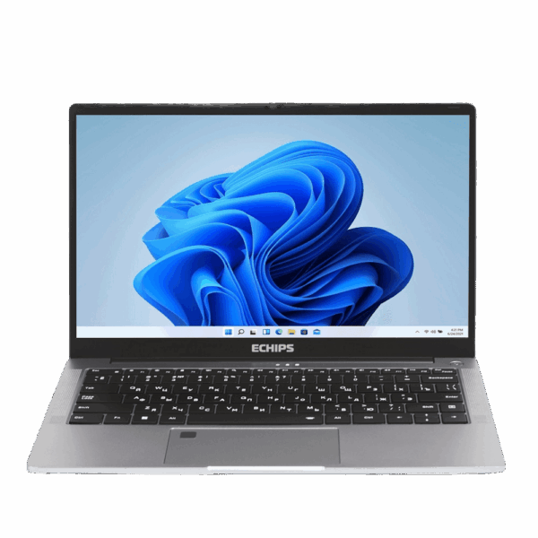 Ноутбук / ECHIPS NK14U5 / Ноутбук/ Fusion 14"(1920x1080 IPS (матовый))/Intel Core i3 1215U(1.2Ghz)/16384Mb/512SSDGb/noDVD/IntIntel UHD Graphics/Cam/BT/WiFi/57WHr/war 1y/1.5kg/Silver/Win11Home