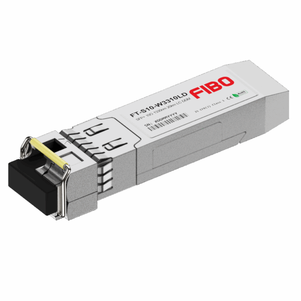 Трансивер / Fibo FT-S10-W3310LD / Трансивер/ FIBO FT-S10-W3310LD SFP+ модуль -WDM, 10G, 10 км, TX 1330 нм, RX 1270 нм, LC, DDM
