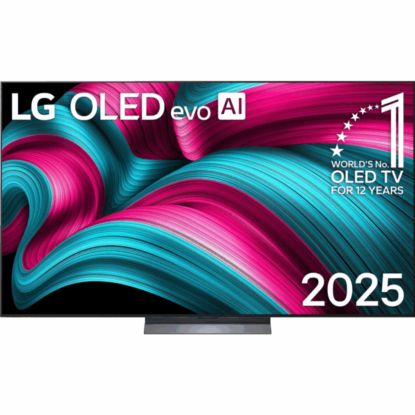 Телевизор 77`` LG / LG OLED77C5RLA.ARUG / Телевизор 77`` LG/ 77`` OLED, Ultra HD, Smart TV, WebOS, Bluetooth, MR NFC, 120Hz Native (VRR 144Hz), 2.2ch 40Вт Dolby Atmos, 2хHDMI, 3хUSB, 1 Pole, Charcoal Black, 2025