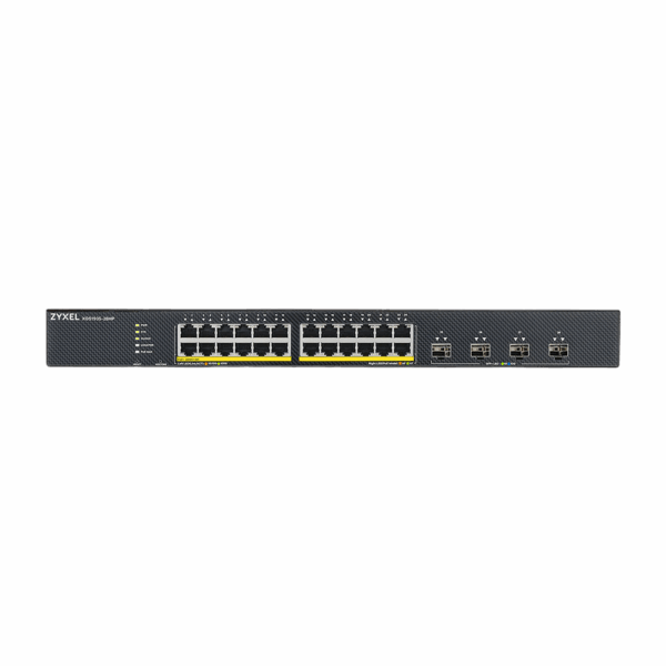 Коммутатор / ZYXEL XGS1935-28 / Коммутатор/ XGS1935-28, 28 Port Smart Managed Switch, 24x Gigabit Copper and 4x 10G SFP+, hybrid mode, standalone or NebulaFlex Cloud
