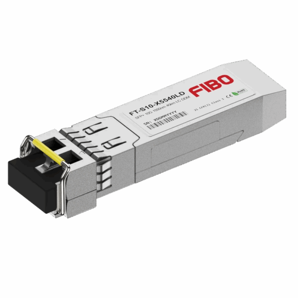 Трансивер / Fibo FT-S10-X5540LD / Трансивер/ FIBO FT-S10-X5540LD SFP+ модуль, 10G, 40 км, TX 1550 нм, LC, DDM
