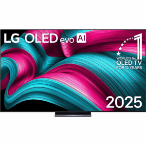 Телевизор 83`` LG / LG OLED83C5RLA.ARUG / Телевизор 83`` LG/ 83`` OLED, Ultra HD, Smart TV, WebOS, Bluetooth, MR NFC, 120Hz Native (VRR 144Hz), 2.2ch 40Вт Dolby Atmos, 2хHDMI, 3хUSB, 1 Pole, Charcoal Black, 2025