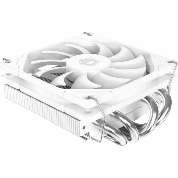 Кулер для процессора / ID-COOLING IS-40X V3 WHITE / Кулер для процессора/ CPU Cooler ID-COOLING IS-40X V3 WHITE (95W, 4-pin PWM, 45mm, Al, 4x6mm, 1x92mm, 46CFM, 35.2dBA, 2800RPM, S 1851/1700/1200/115X, AM5/AM4, White)