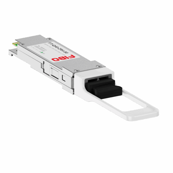 Трансивер / Fibo FT-Q40-ZR4-80 / Трансивер/ FIBO FT-Q40-ZR4-80 модуль QSFP+, 40G, 80 км, 2xLC, DDM