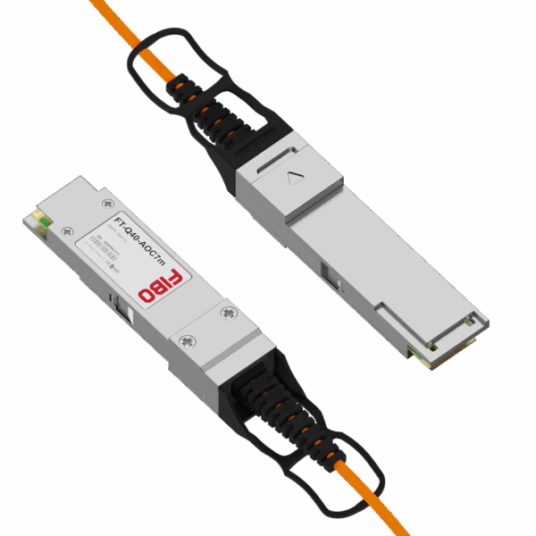 Кабель / ООО "ФИБО-ТЕЛЕКОМ" FT-Q40-AOC7m / Кабель/ FIBO FT-Q40-AOC7m QSFP+ AOC модуль, оптический кабель, 7 метров