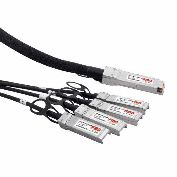 Кабель / ООО "ФИБО-ТЕЛЕКОМ" FT-Q100-4S25-DAC3m / Кабель/ FIBO FT-Q100-4S25-DAC3m QSFP28 100G x 4SFP28 25G DAC модуль, медный кабель, 3 метра